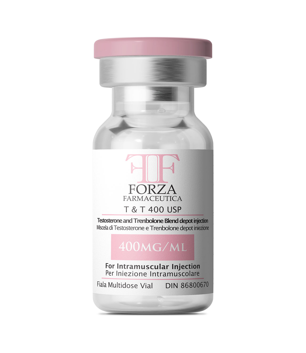 T & T 400 USP, 400mL by Forza Farmaceutica